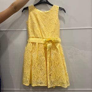 Children’s Place Bright Yellow Floral Dress